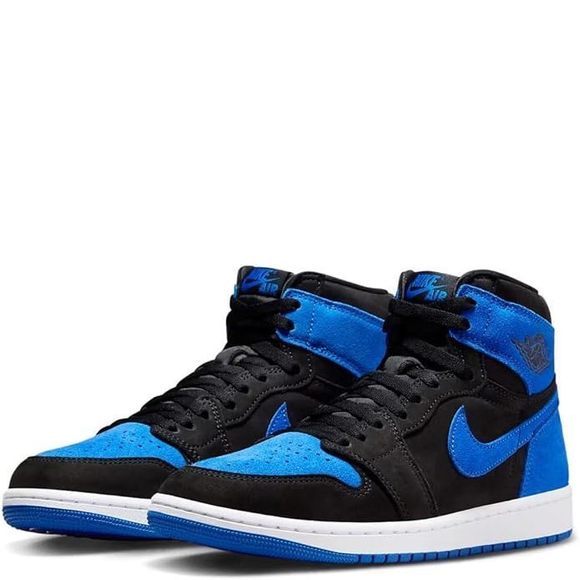 Jordan Mens 1 Retro High OG Royal Reimagined Basketball Sneakers Size 10 - Picture 3 of 4